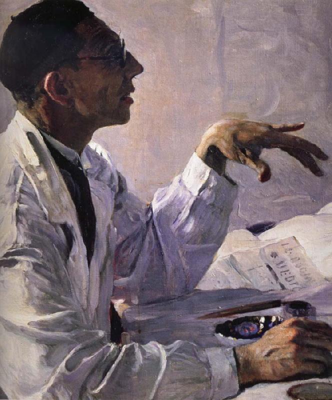 Nesterov Nikolai Stepanovich The Surgeon Doc. oil painting image